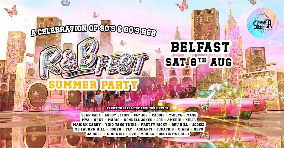 R&B Fest Summer Garden Party - Belfast