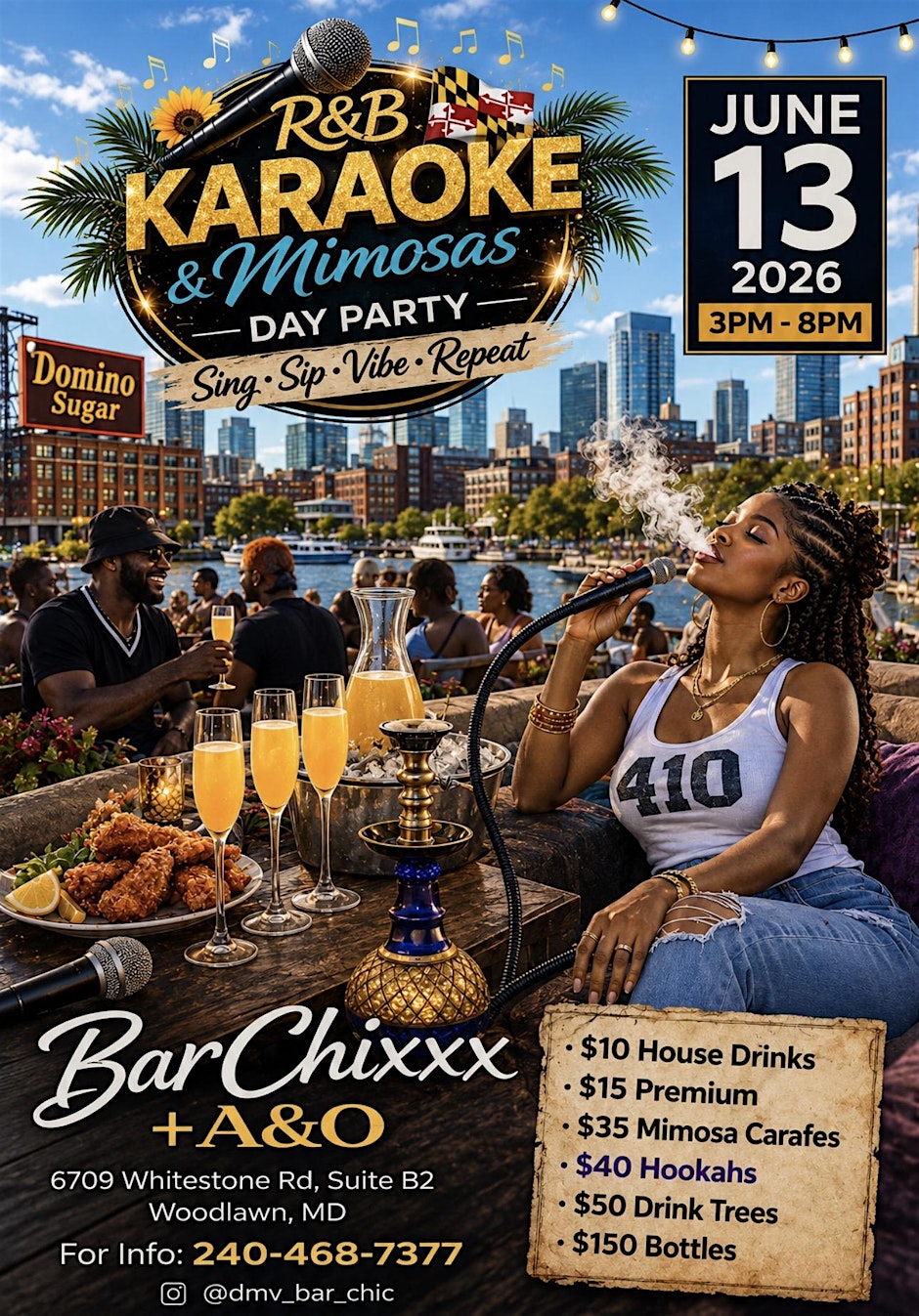 R&B Karaoke & Mimosas Day Party