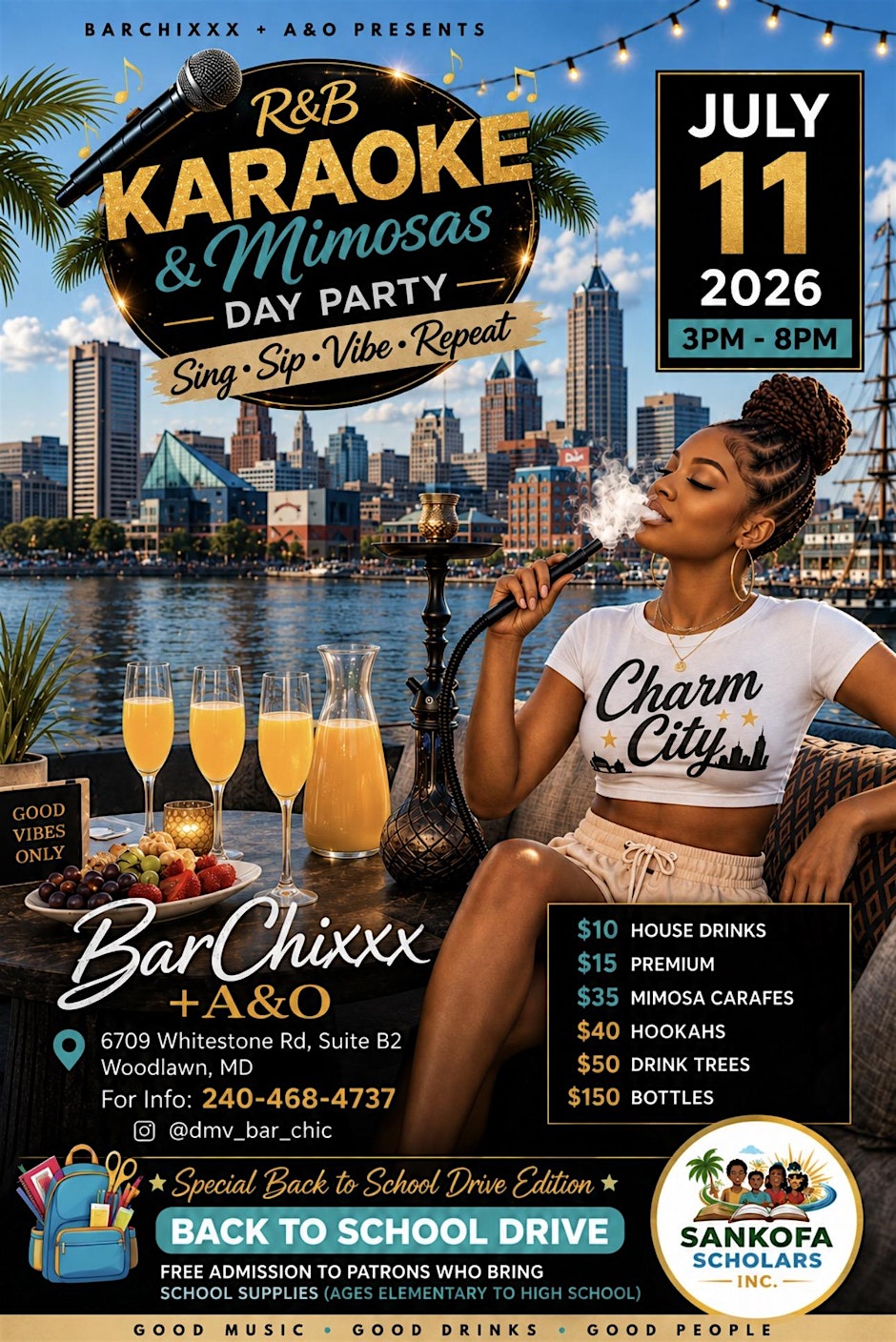R&B Karaoke & Mimosas Day Party