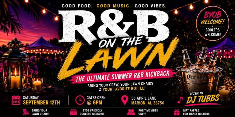 R&B On The Lawn: The Ultimate Summer Kickback