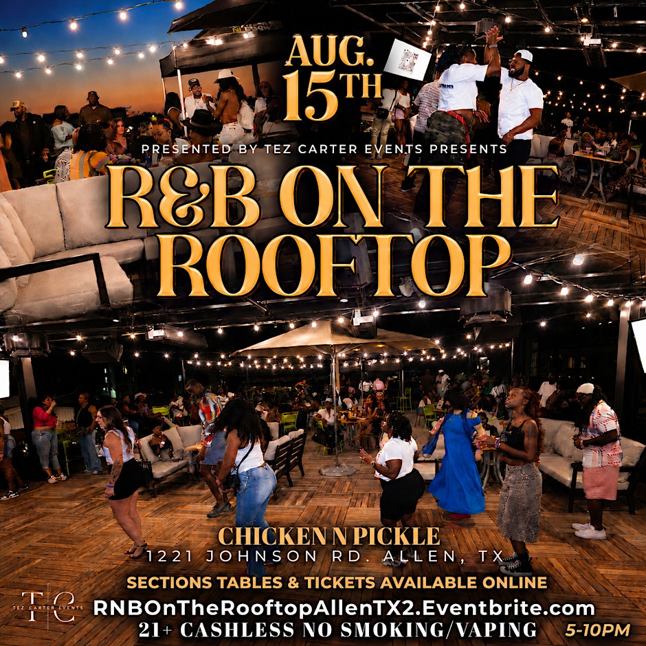 R&B On The Rooftop- Allen, TX