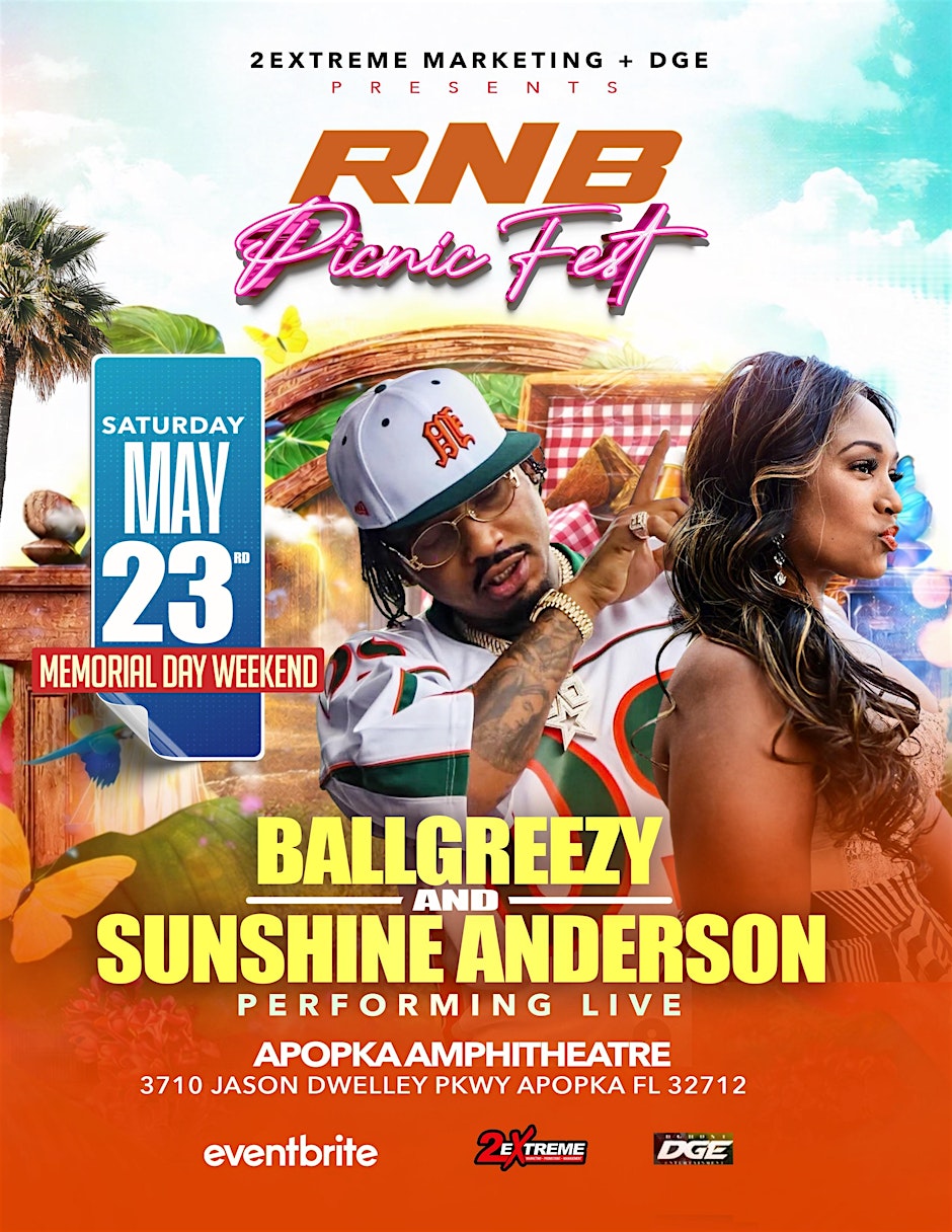R&B Picnic Fest with Ball Greezy & Sunshine Anderson