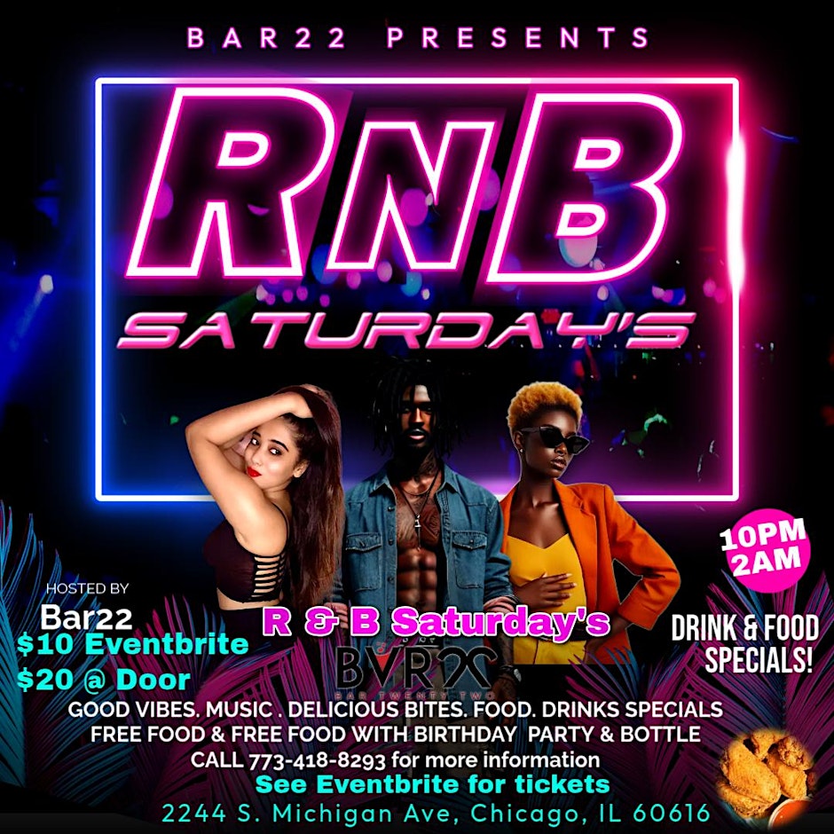 ✨ R&B Saturdays: A Night of Soul & Vibes ✨