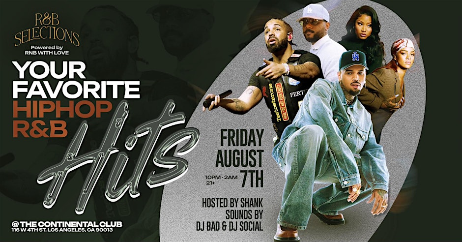 R&B Selections: 2016's Hip Hop / R&B Night