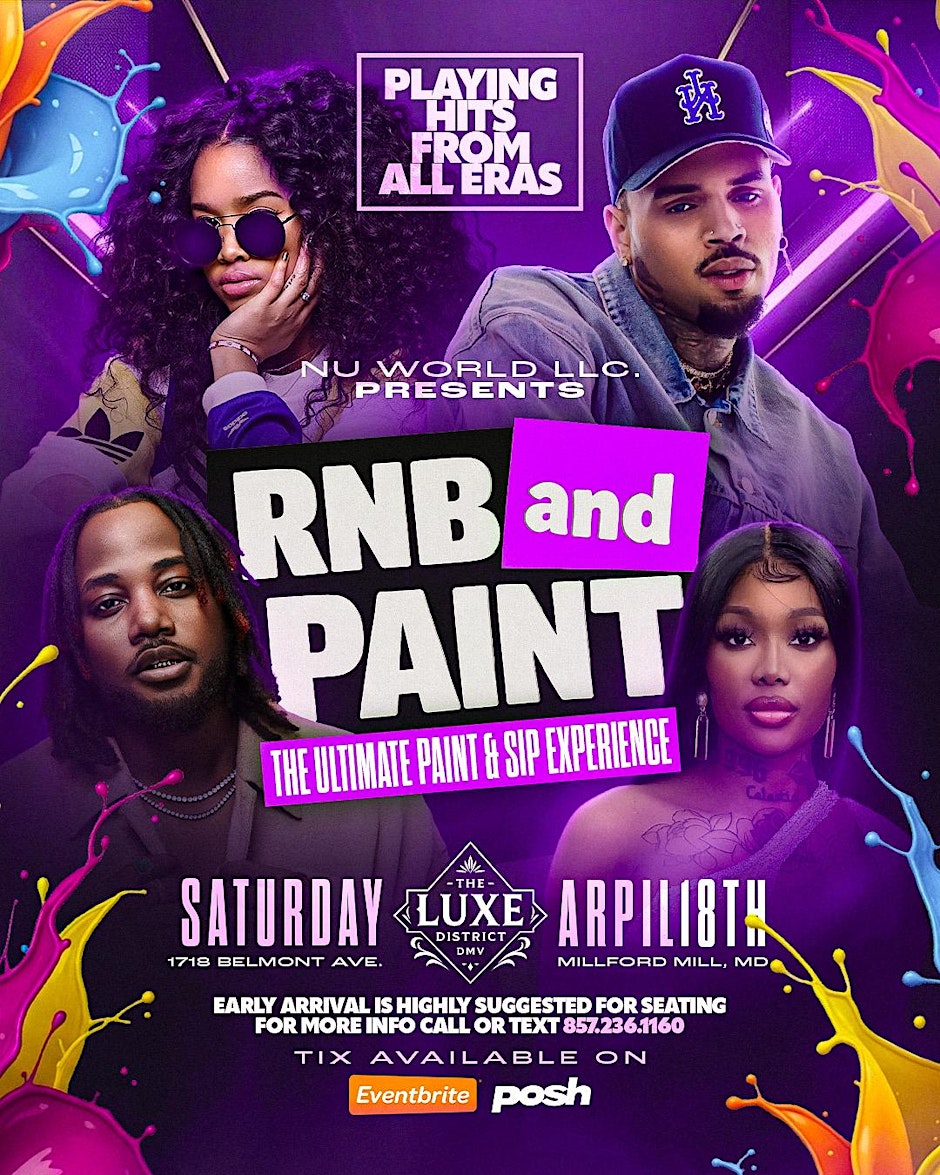 R&B SIP + PAINT EXPERIENCE