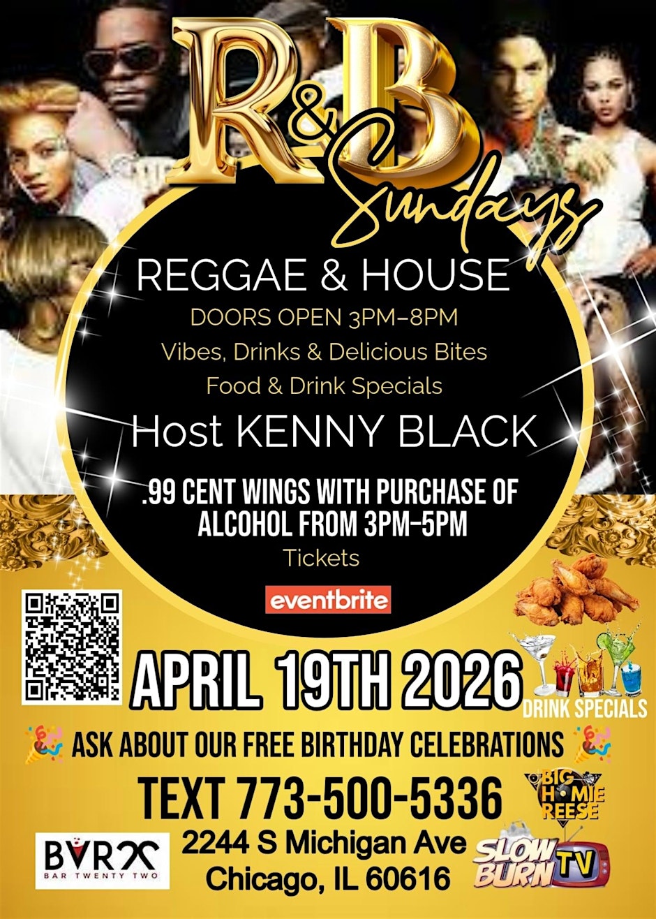 R&B SUNDAY/ REGGAE VS HOUSE MUSIC