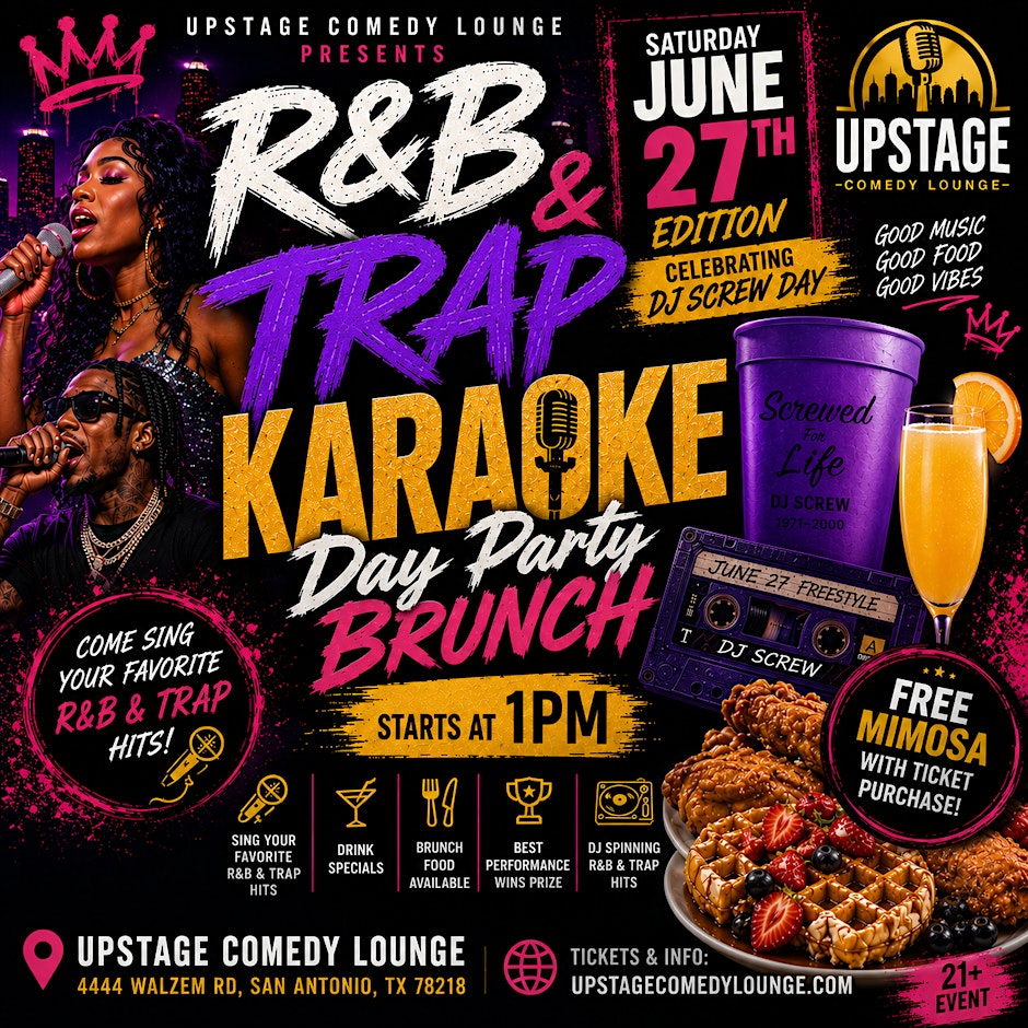 R&B Trap Karaoke Day Party Brunch