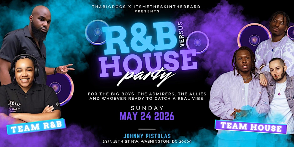 R&B vs House DC Black Pride 2026 | Two Floors Experience