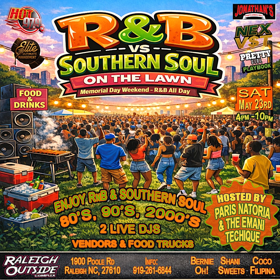 R&B VS SOUTHERN SOUL - ON THE LAWN (Memorial Day Weekend - R&B All Day)
