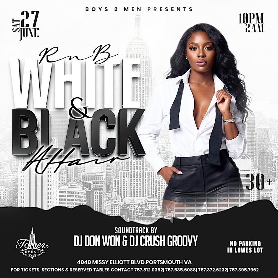 R&B White & Black Affair
