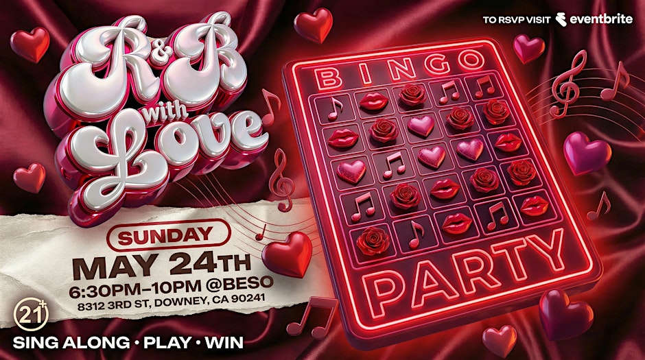 R&B with Love Bingo Party