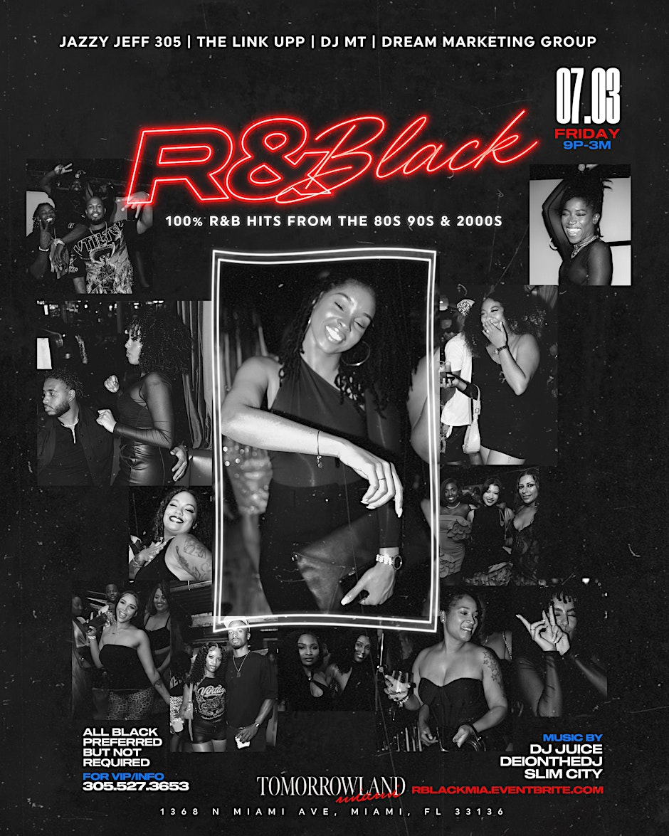 R&BLACK:  ALL BLACK INDEPENDENCE DAY R&B EXPERIENCE