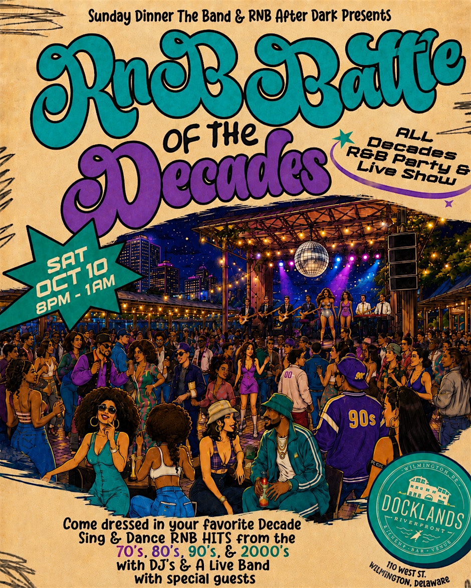 R n B Battle of the Decades Party
