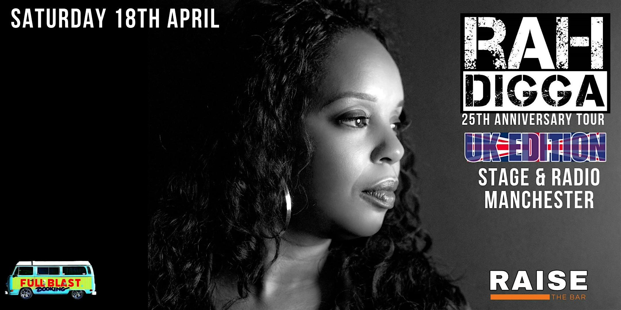 Rah Digga Live @ Stage & Radio, Manchester - Saturday 18th April