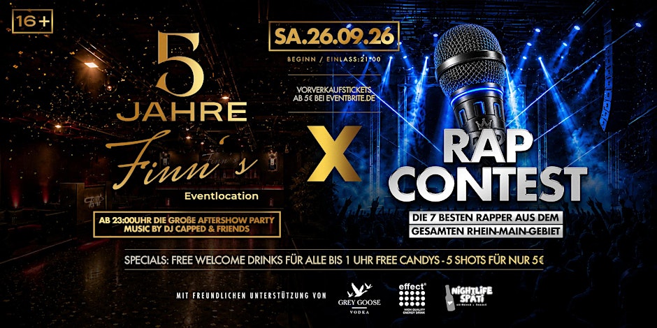 RAP CONTEST Mainz | Finn´s Penthouse Eventlocation