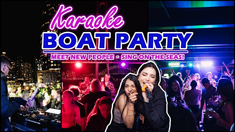 [Rare] PRIVATE KARAOKE BOAT PARTY!