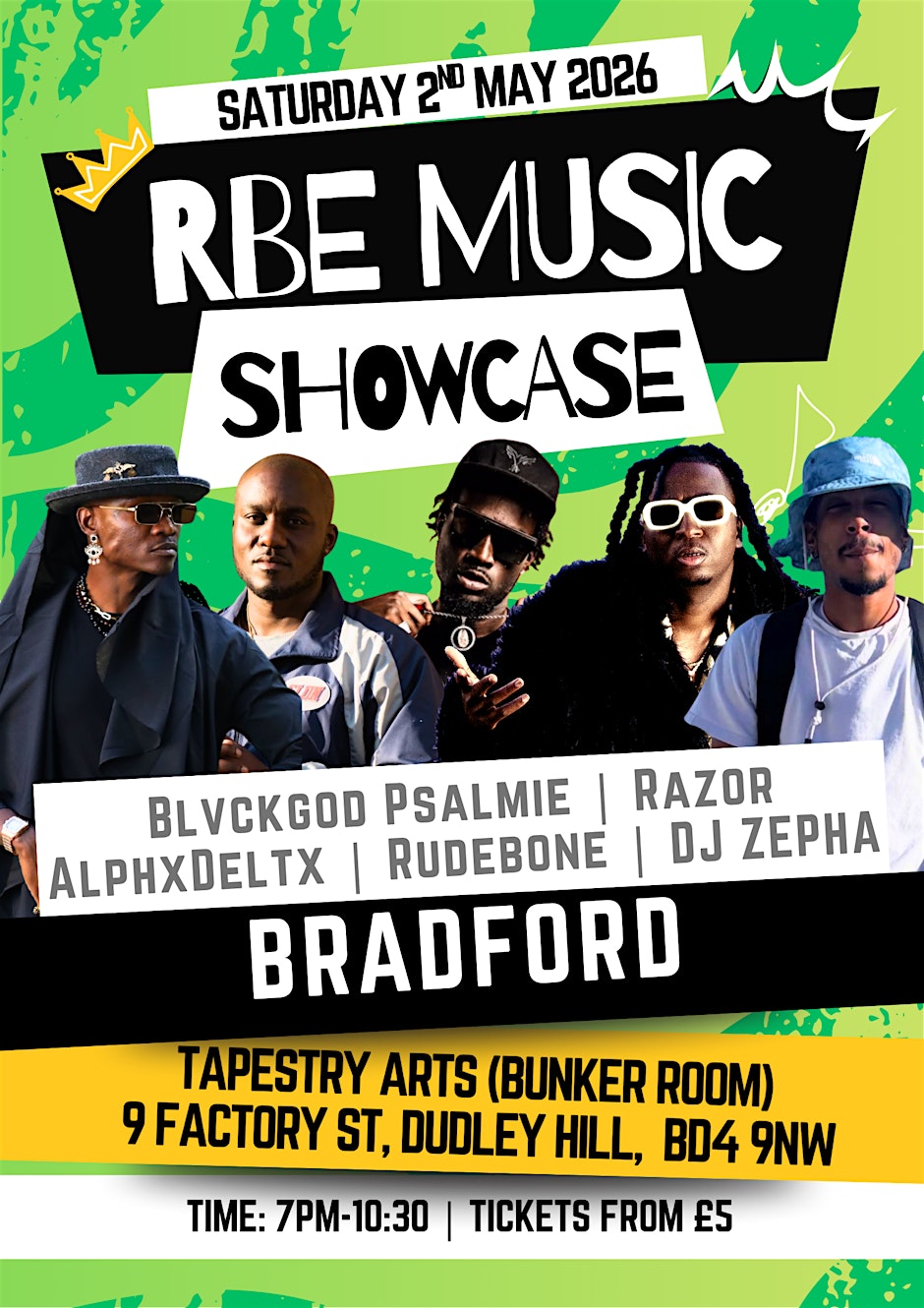 RBE Music Showcase Bradford
