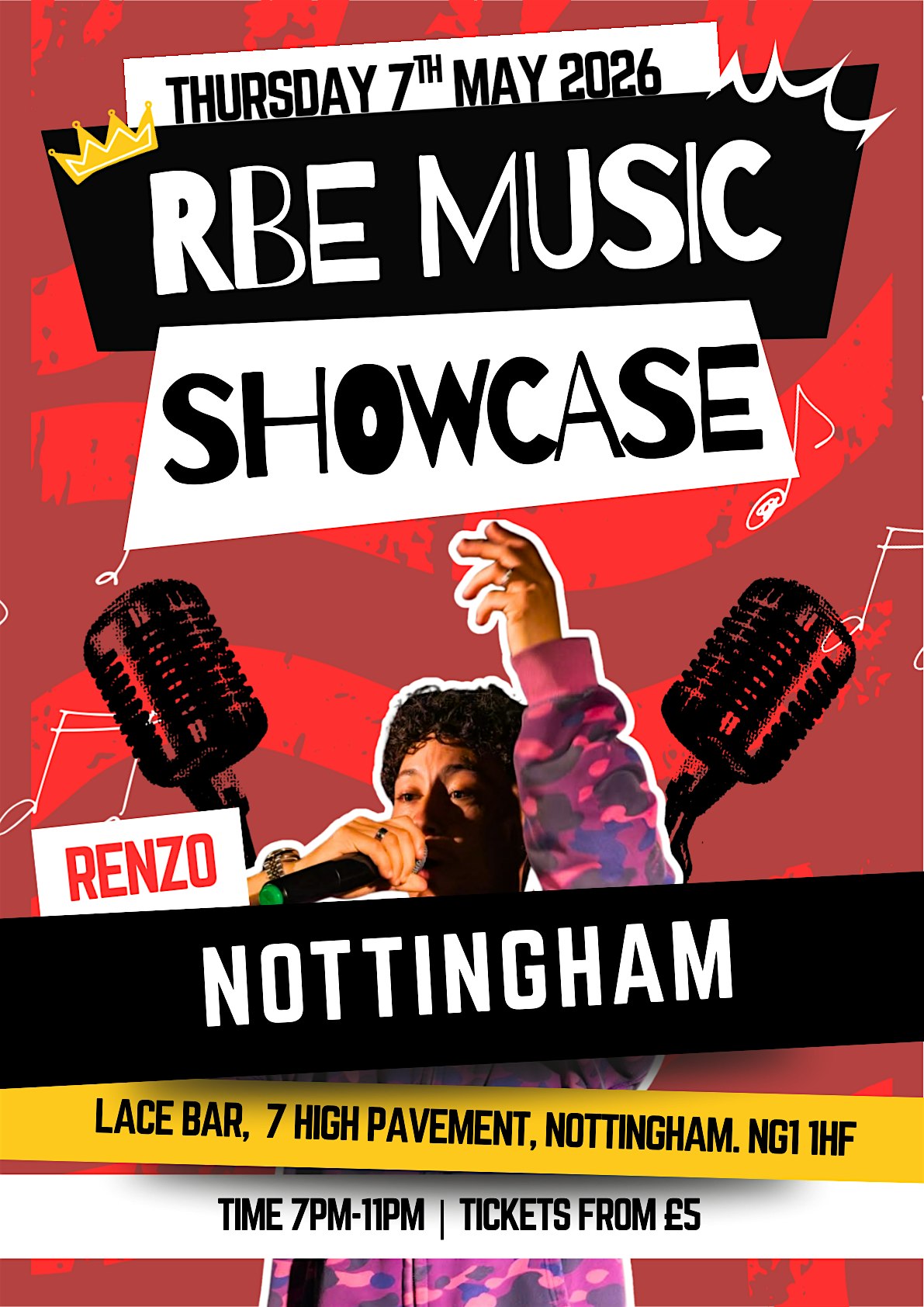 RBE Music Showcase Nottingham