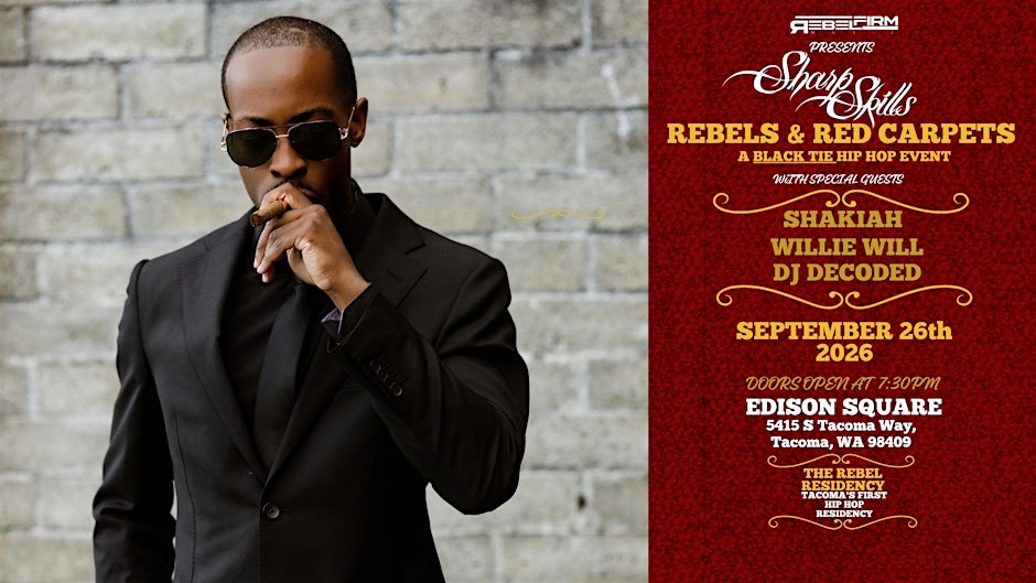 Rebels and Red Carpets: Sharp Skills w/ Live Band and Special Guests