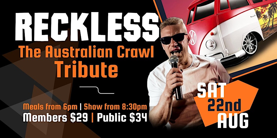 Reckless - The Australian Crawl Tribute