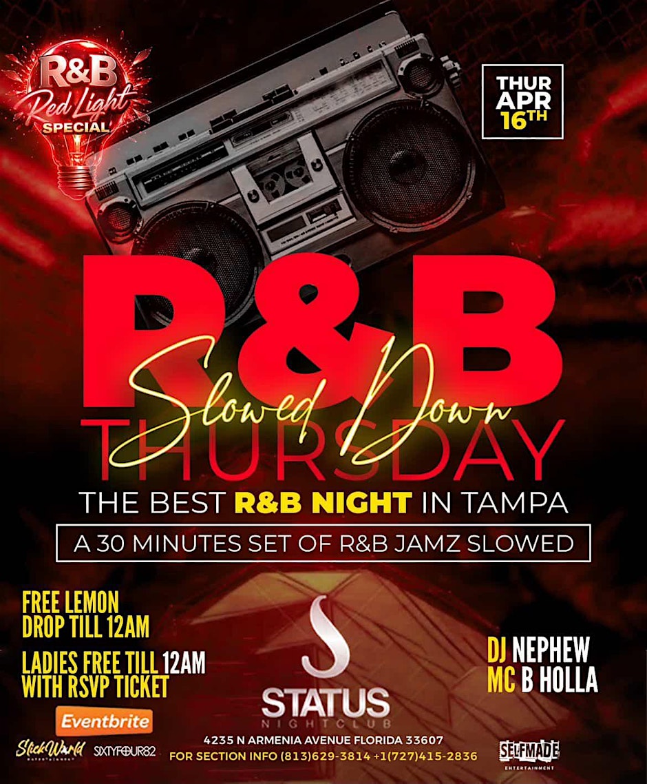 REDLIGHT SPECIAL (R&B THURSDAYS)