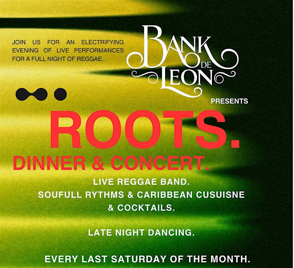 Reggae at Bank de Léon | Live Reggae Night in Wolverhampton