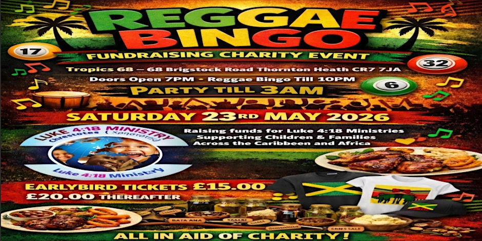 Reggae Bingo and Party