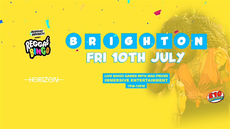 Reggae Bingo – Brighton – Fri 10th July
