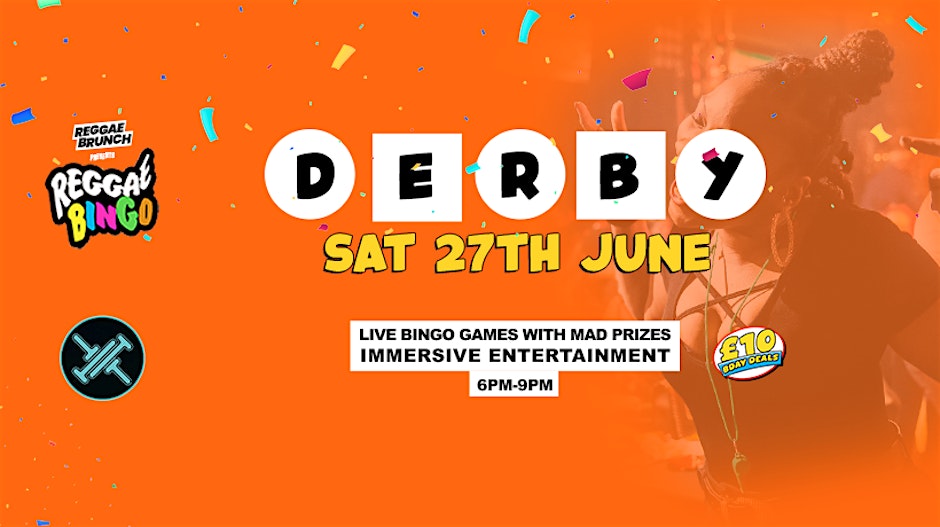 Reggae Bingo - Derby - Sat 27th June