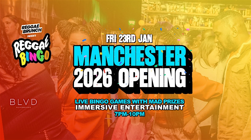 Reggae Bingo - Manchester - Fri 23rd Jan