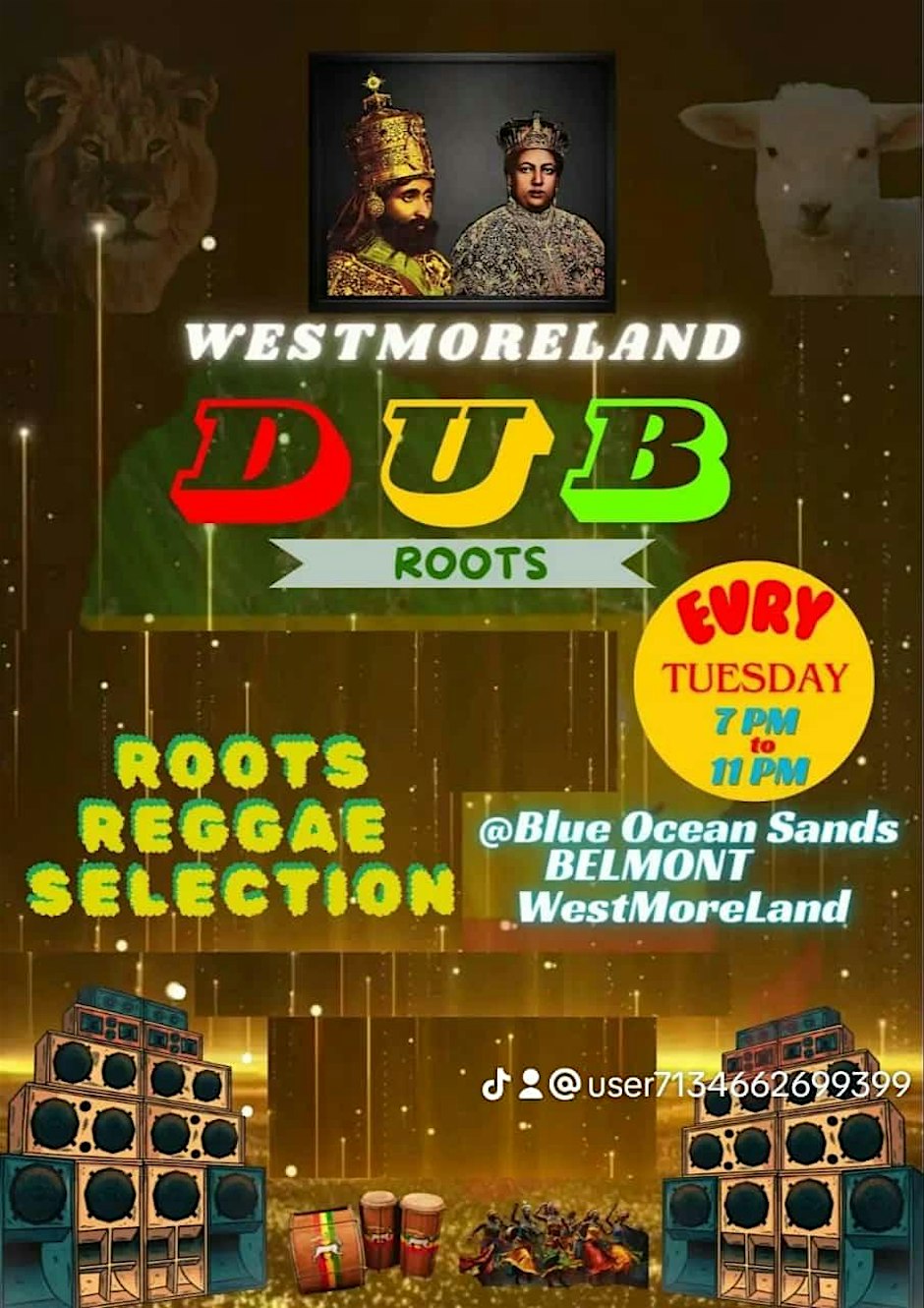 Reggae Dub Roots Tuesdays