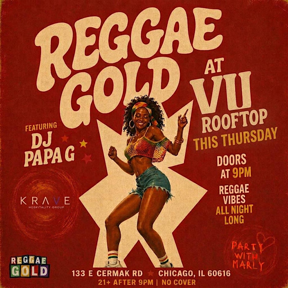 Reggae Gold on the rooftop w/ Dj Papa G