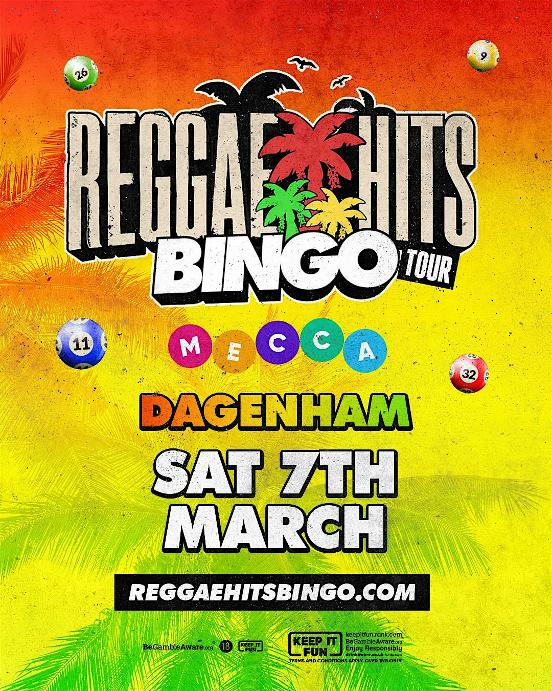 Reggae Hits  Bingo Tour | Dagenham