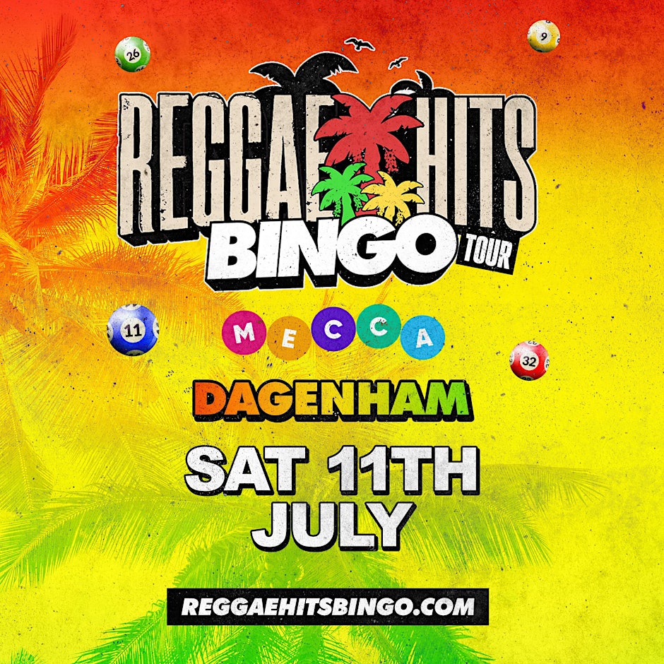 Reggae Hits  Bingo Tour | Dagenham
