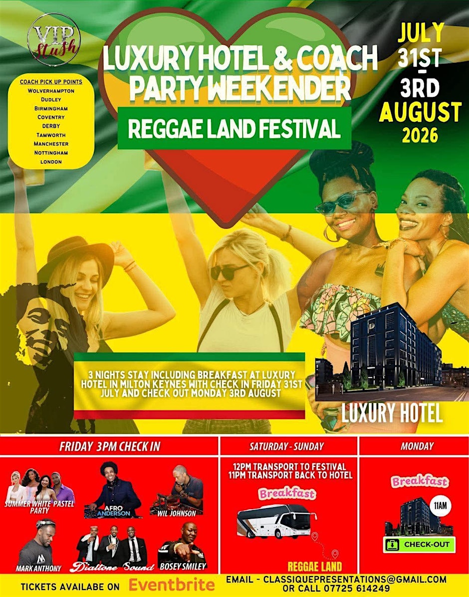 REGGAE LAND PARTY WEEKENDER