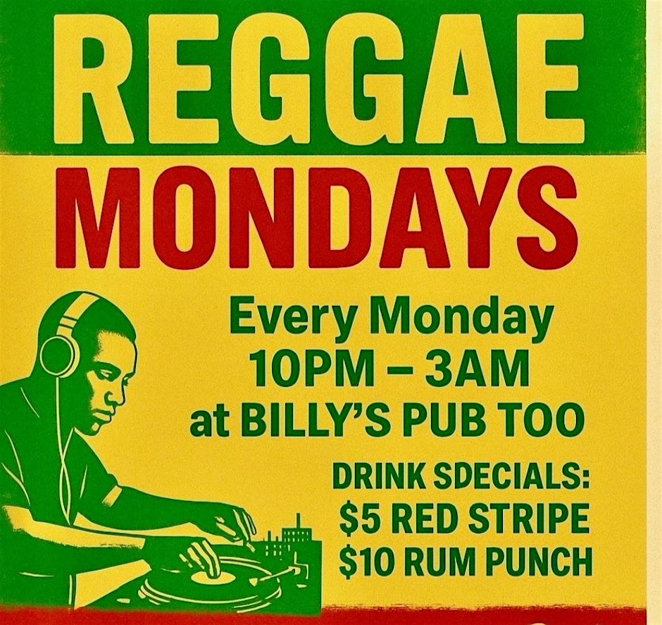 REGGAE MONDAY’S