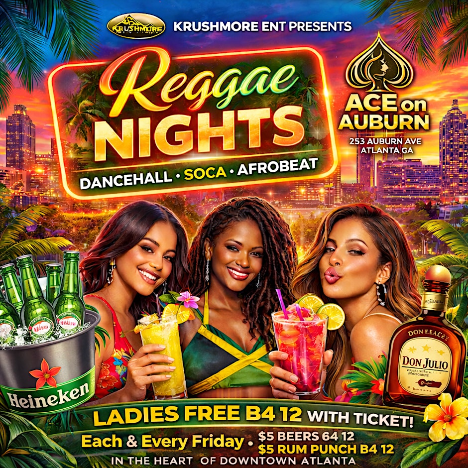 REGGAE NIGHTS (EVERY FRIDAY)