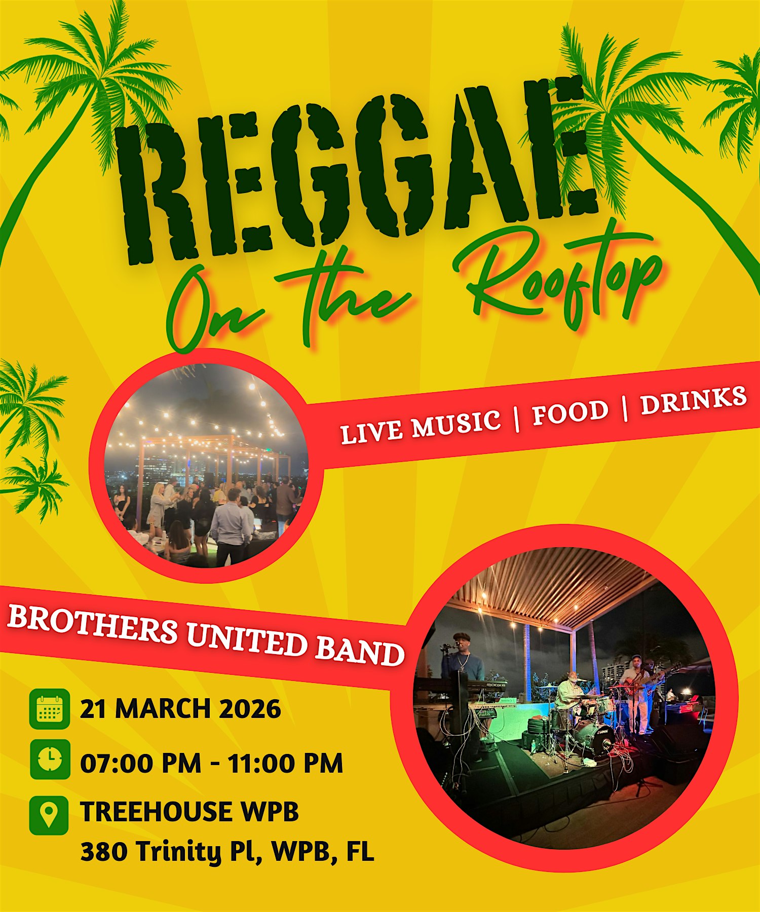 Reggae on the Rooftop - March