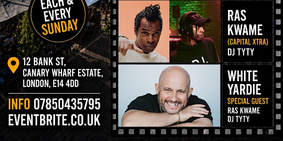 Reggae On The Wharf Brunch Karaoke Edition with White Yardie