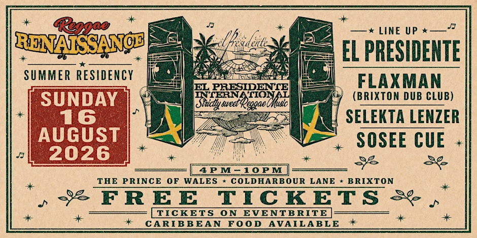 Reggae Renaissance at the Prince of Wales Brixton