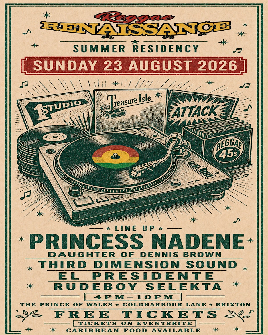 Reggae Renaissance with Princess Nadene  - daughter of Dennis Brown