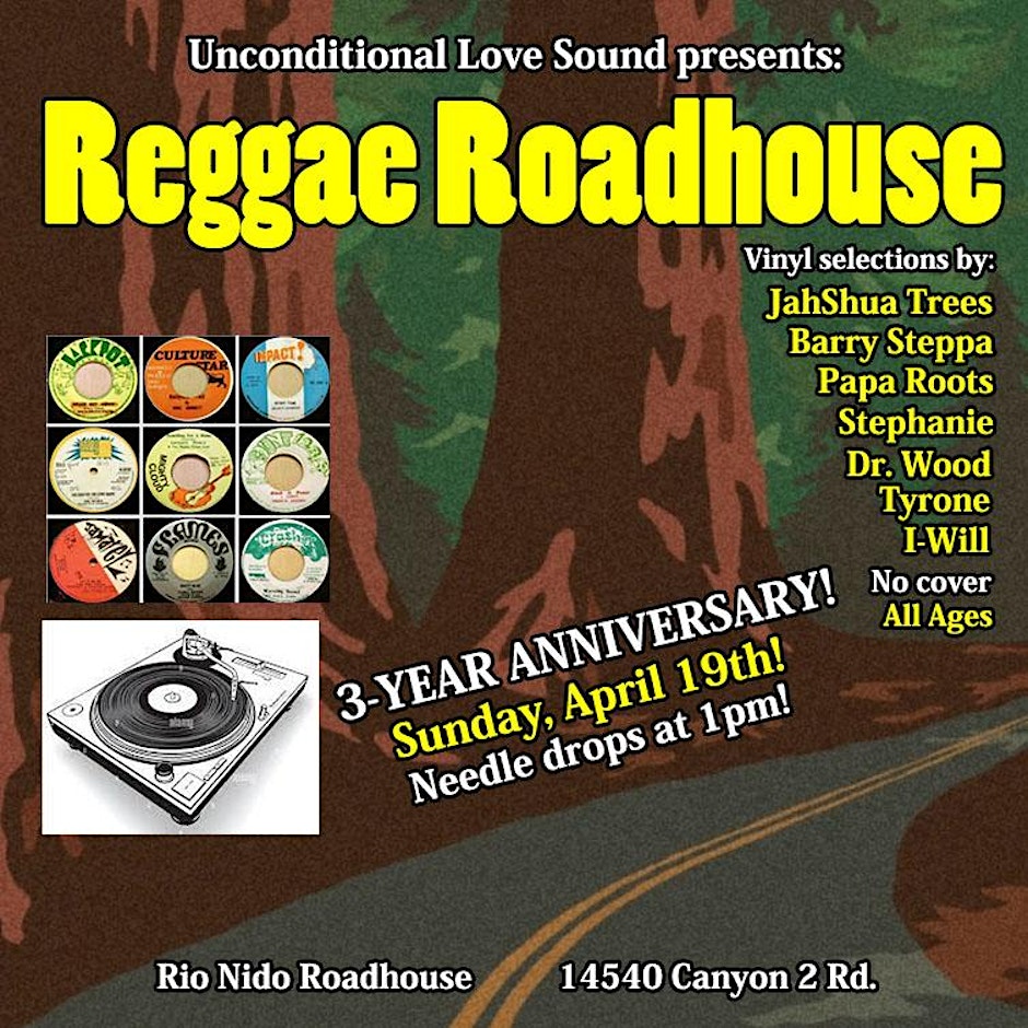 Reggae Roadhouse—3-Year Anniversary Celebration!