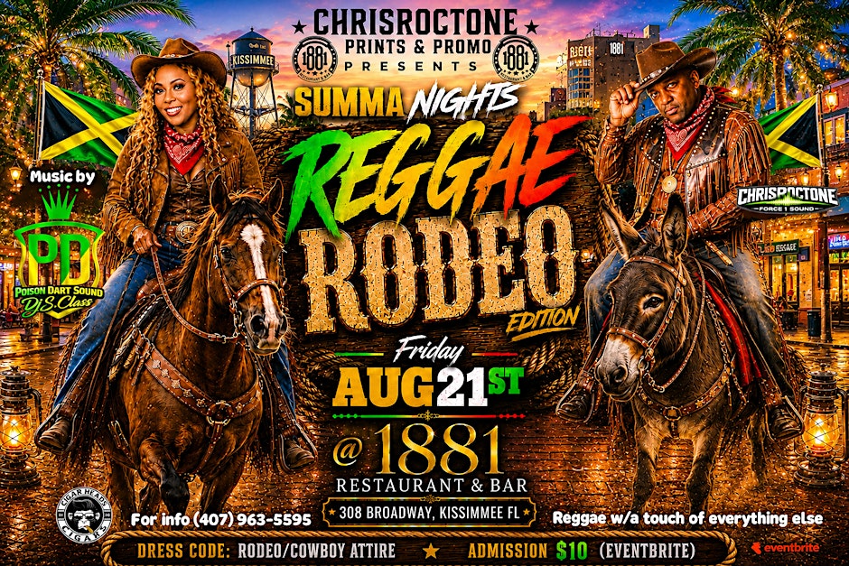 REGGAE RODEO "Summa Nights" kissimmee