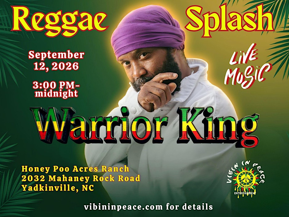 Reggae Splash-Featuring Warrior King