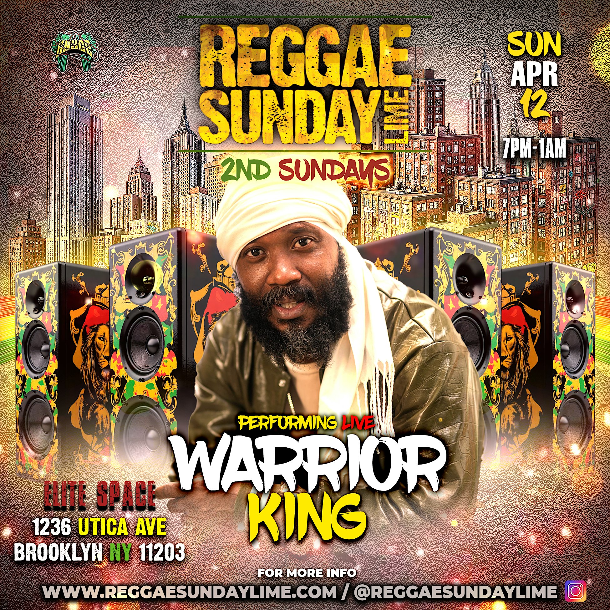 Reggae Sunday Lime - Warrior King Live