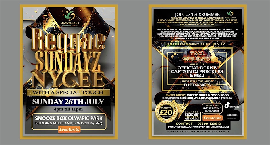Reggae Sundayz Nycee