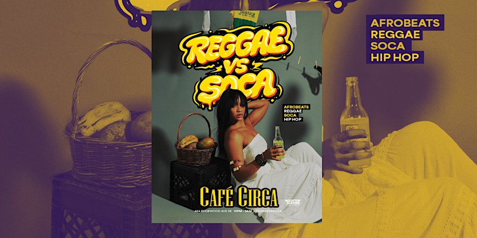 REGGAE VS SOCA ON THE ROOFTOP | FREE RUM PUNCH UNTIL 11PM