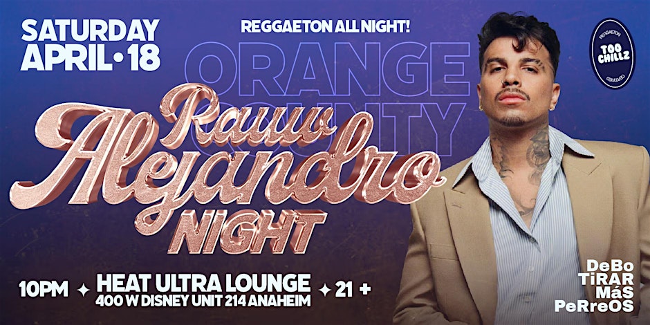 REGGAETON & HIP-HOP PARTY @ HEAT ULTRA LOUNGE OC