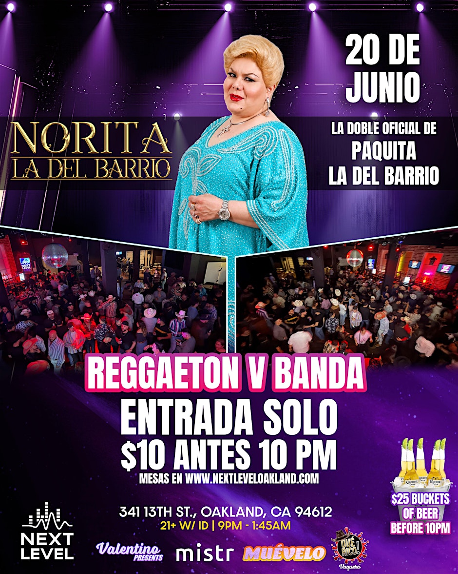 Reggaeton v Banda: Norita La De Barrio en vivo!