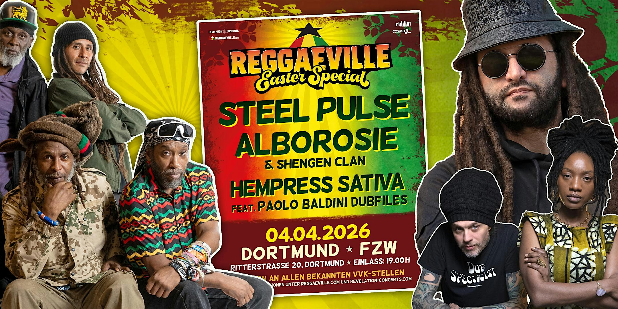 REGGAEVILLE EASTER SPECIAL in Dortmund 2026